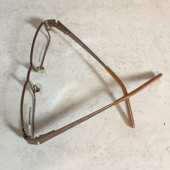 NWT Seventeen copper retro metal eyeglasses new old stock - Picture 12 of 16